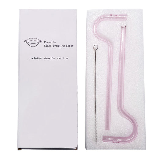 Anti-Wrinkle Glass Straw Pack