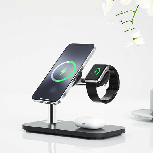3 in 1 Magnetic Wireless Fast-Charger